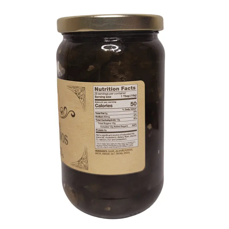 Buc-ee’s Candied Jalapeños 20oz Glass Jar – Sweet & Spicy Jalapeno Snack Made with Simple Ingredients