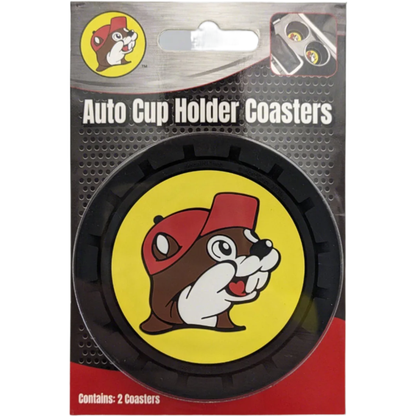 Buc-ee's Cup Holder Coasters