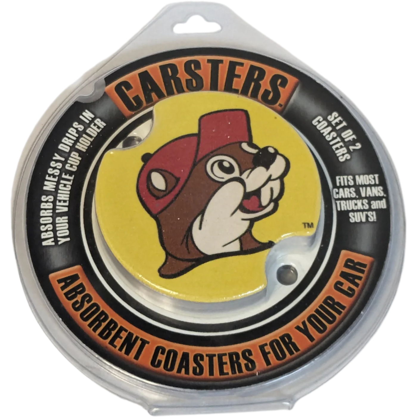 Buc-ee's Cup Holder Coasters
