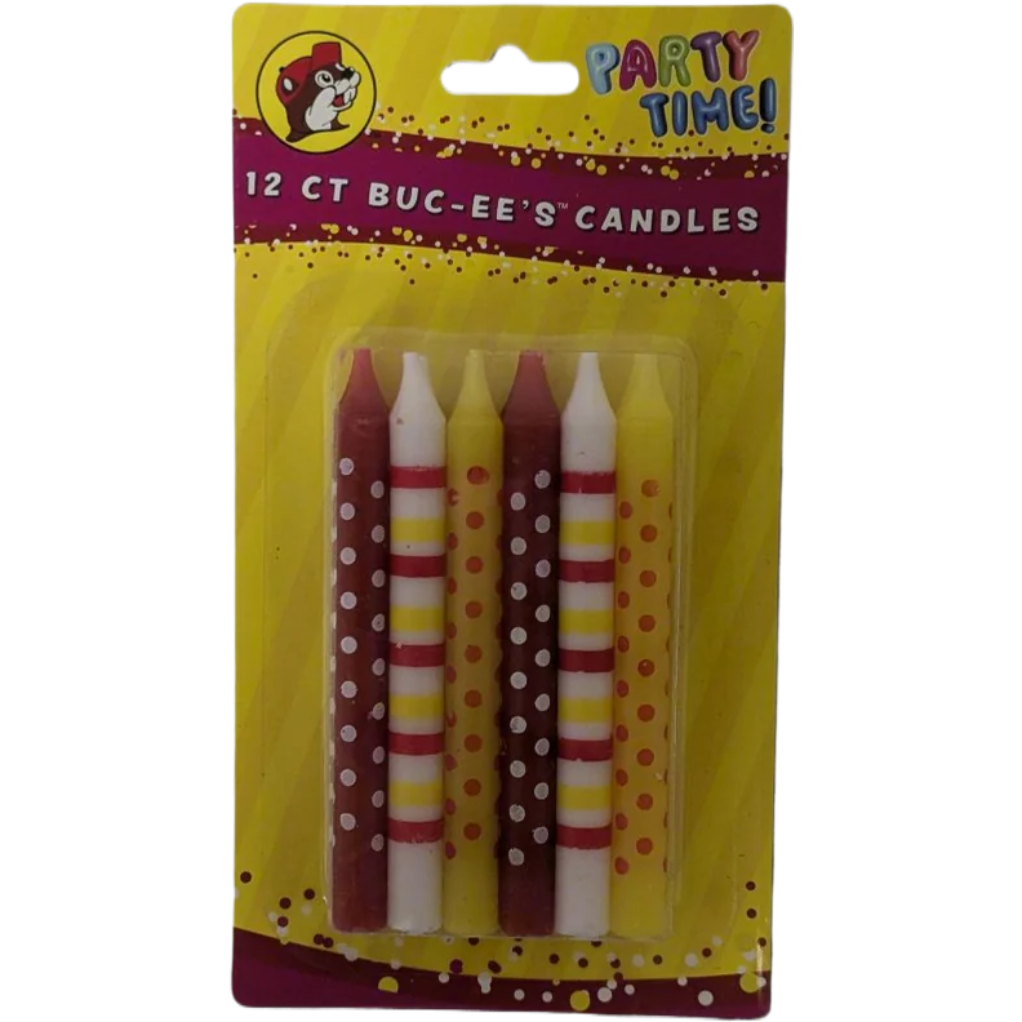 Buc-ee's Party Candle