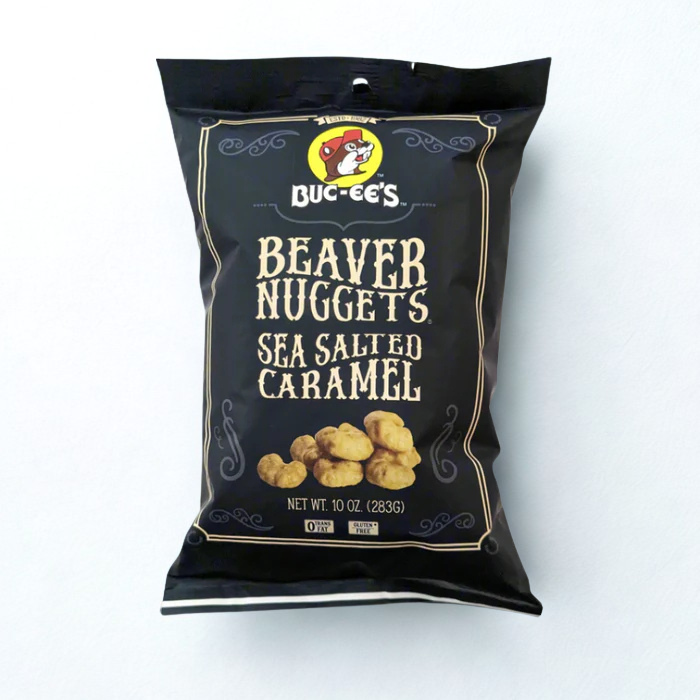 Buc-ee’s Beaver Nuggets 3-Pack – Sweet & Crunchy Snack Trio (Original, Cinnamon Sweet, Sea Salt Caramel) – Gourmet Snack Bundle