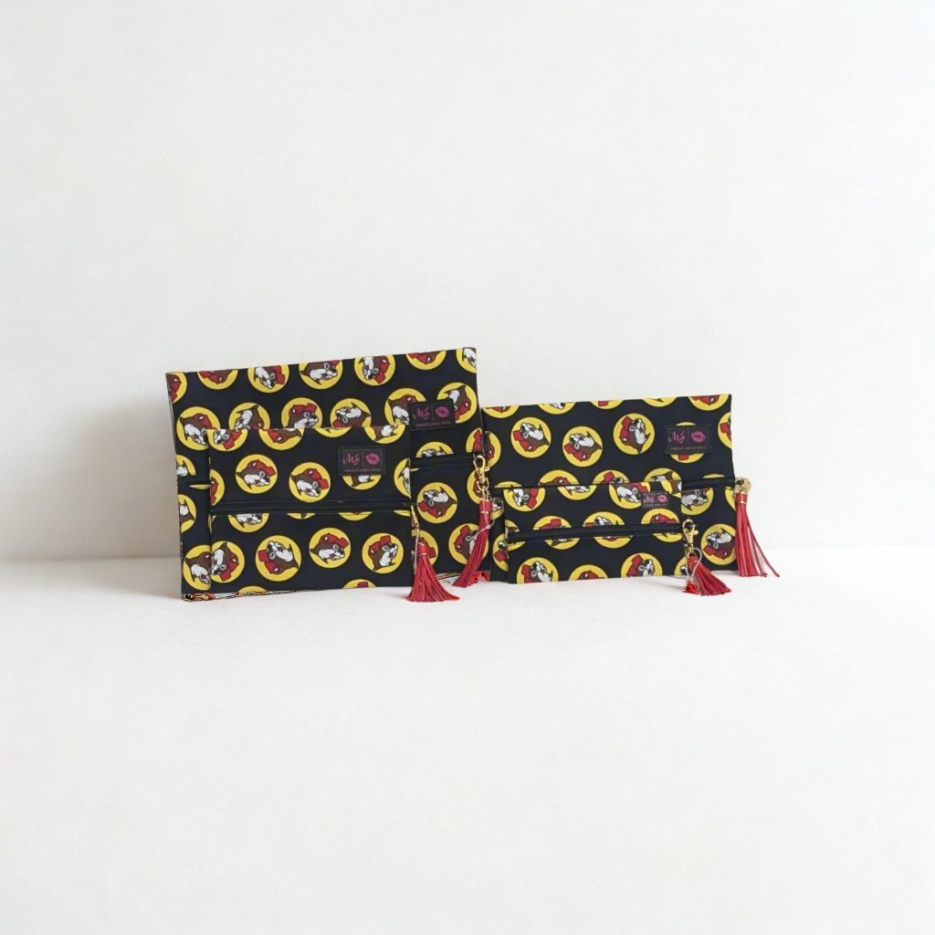 Buc-ee’s Makeup Bag – Fun Travel Cosmetic Pouch with Zipper, Stylish Toiletry Organizer for Beauty Essentials