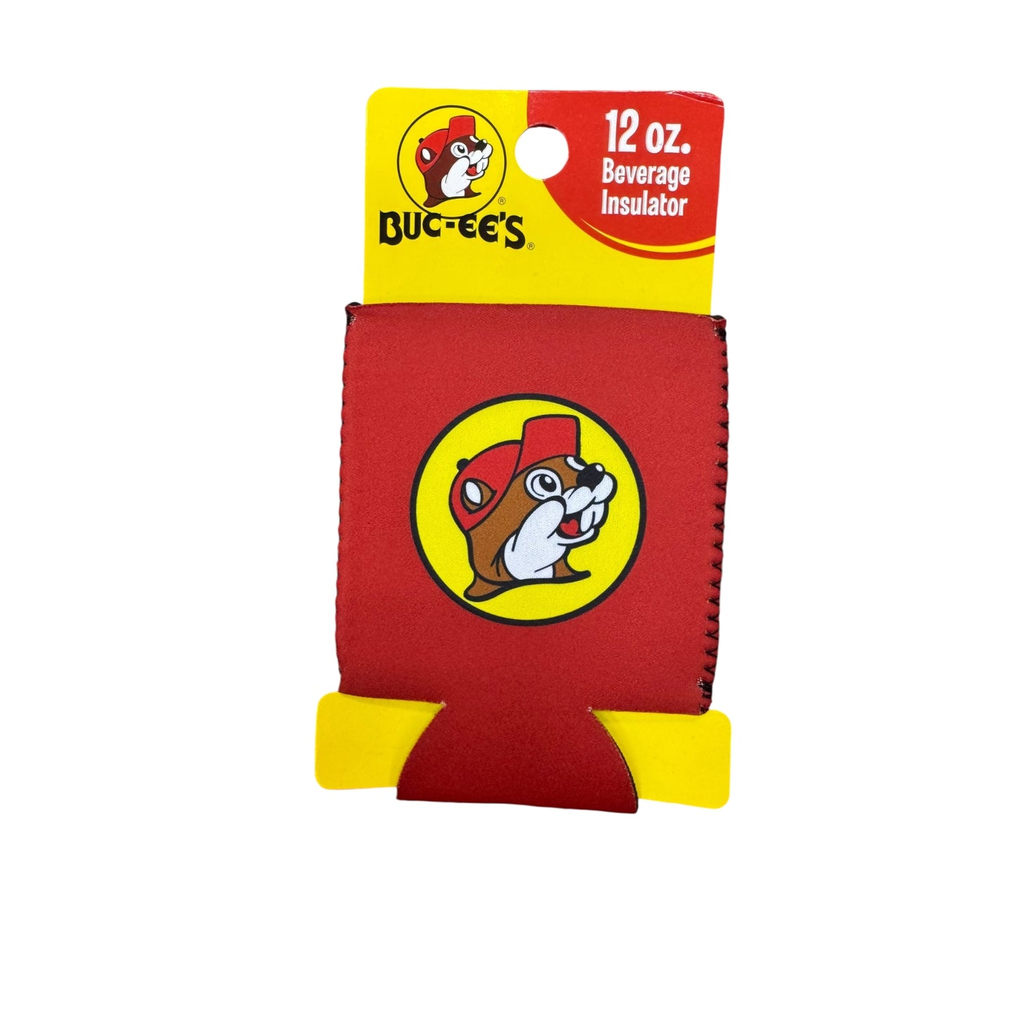 Buc-ee’s 12oz red can koozie