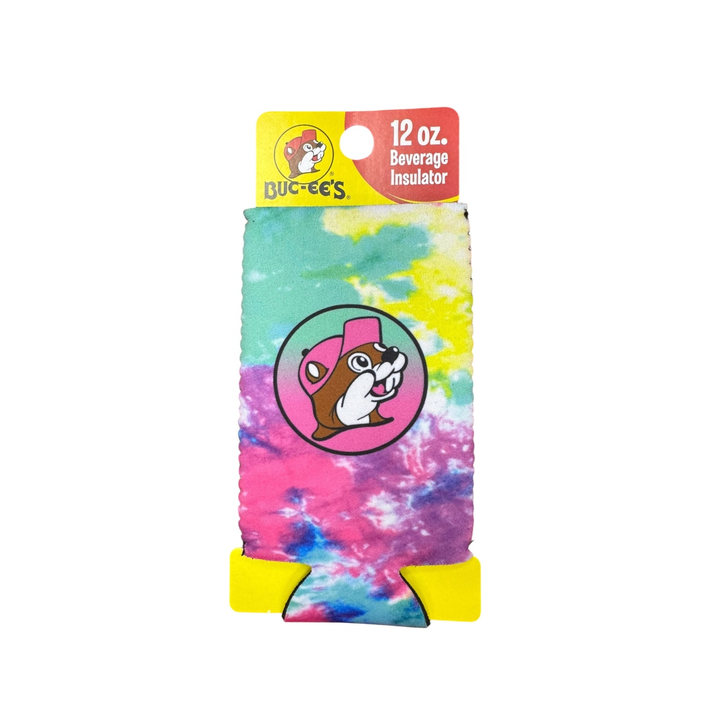 Buc-ee’s 12oz tie-dye can koozie