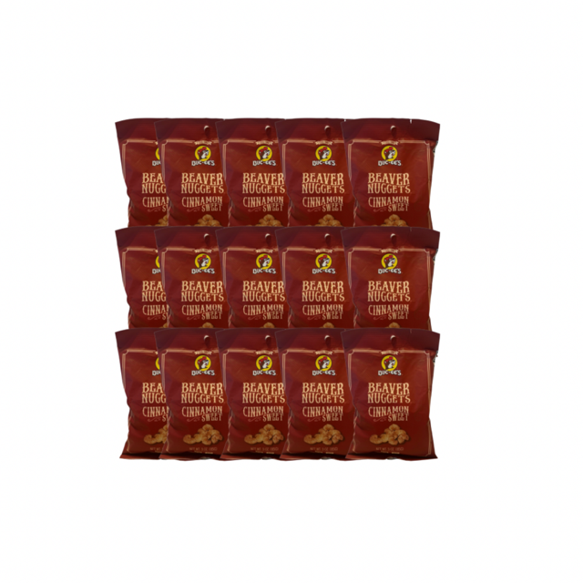 Buc-ee's Beaver Nuggets - Cinnamon Sweet 3oz (15 Pack)