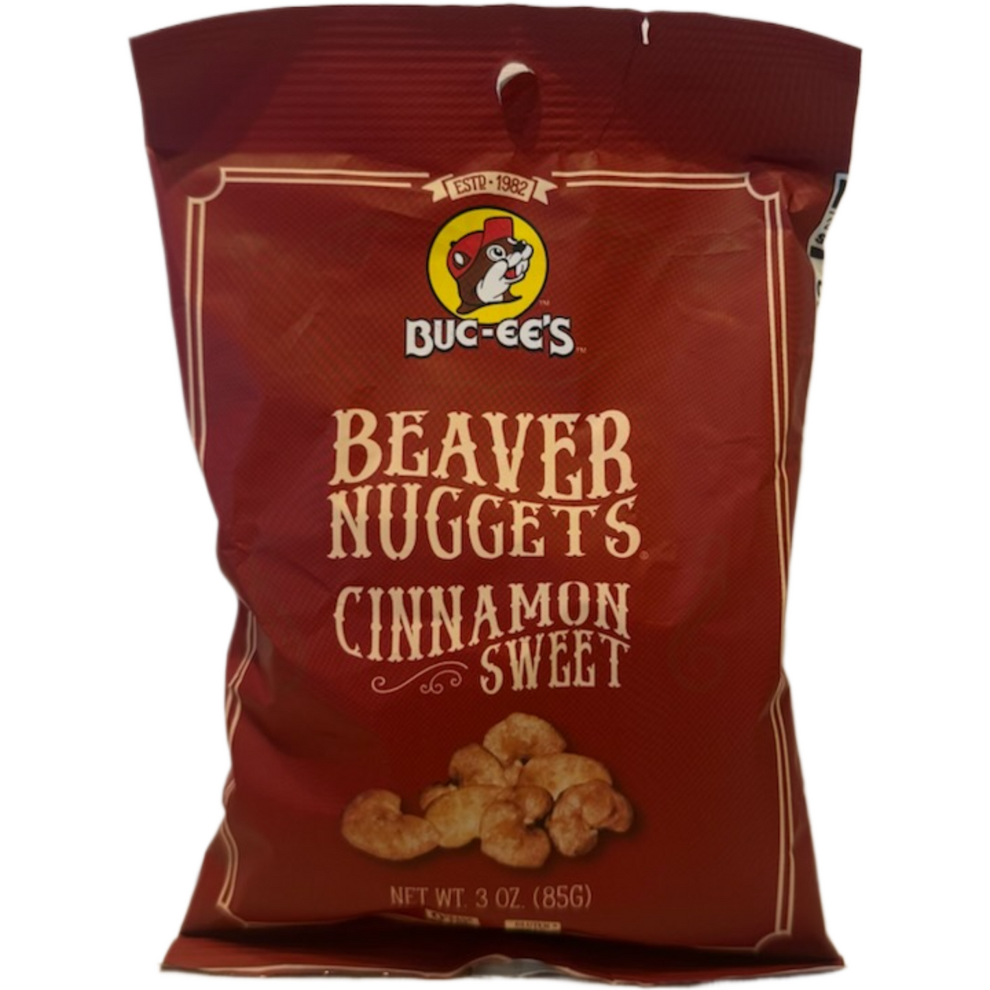 Buc-ee's Beaver Nuggets - Cinnamon Sweet (3oz bag)