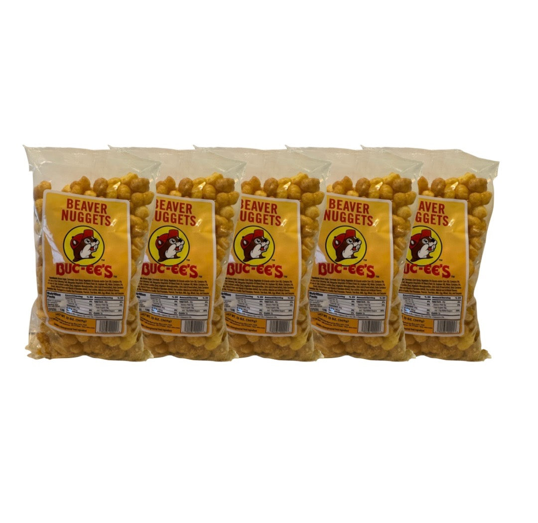 Buc-ee's Beaver Nuggets - Original 13oz (5 Pack)