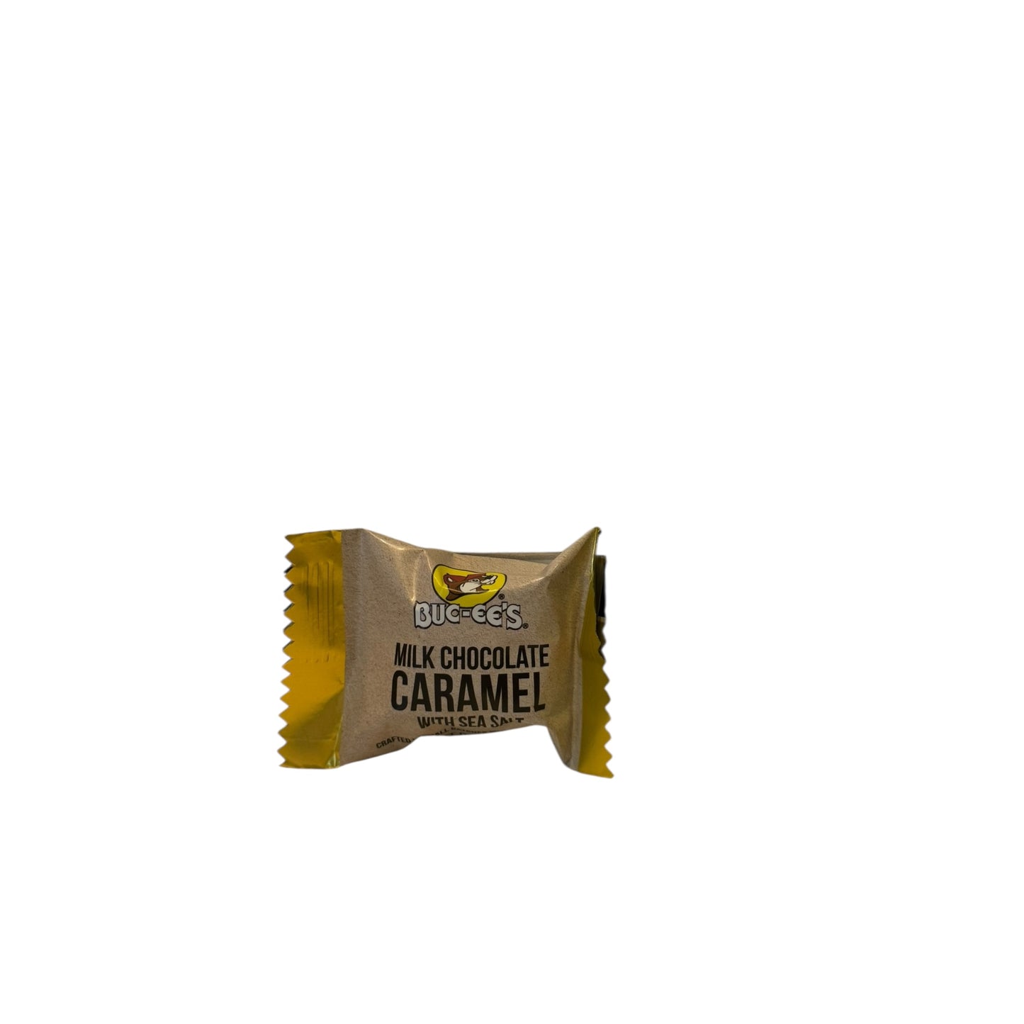 Buc-ees milk chocolate caramel sea salt sweet and salty candy treat