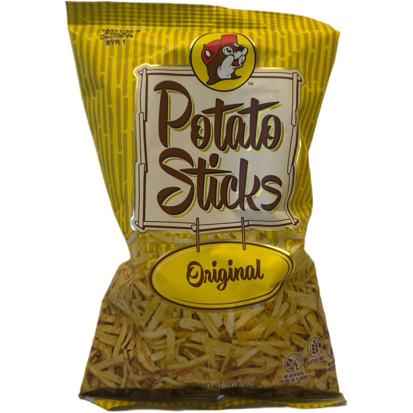Buc-ee’s Potato Sticks 5-Pack – Original, Cheddar Sour Cream, Dill Pickle, Cajun Boil & Jalapeño Snacks
