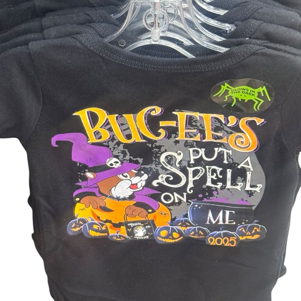 Buc-ee's "Put a Spell on Me" Halloween Graphic T-Shirt – Limited Edition Spooky Fall Shirt