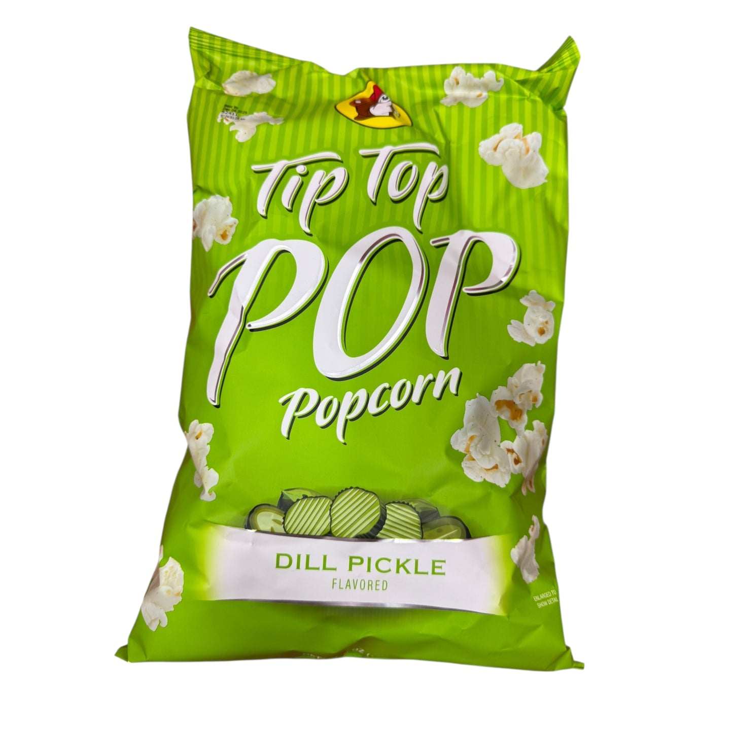 Buc-ee’s Tip Top Dill Pickle popcorn 5oz bag