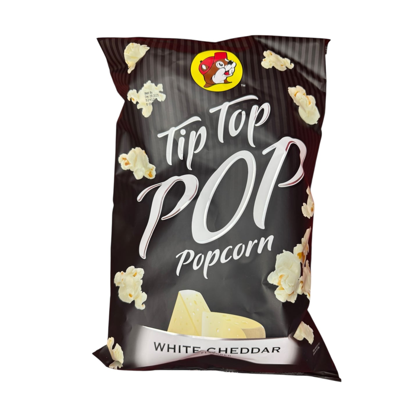 Buc-ee’s Tip Top White Cheddar popcorn 5oz bag