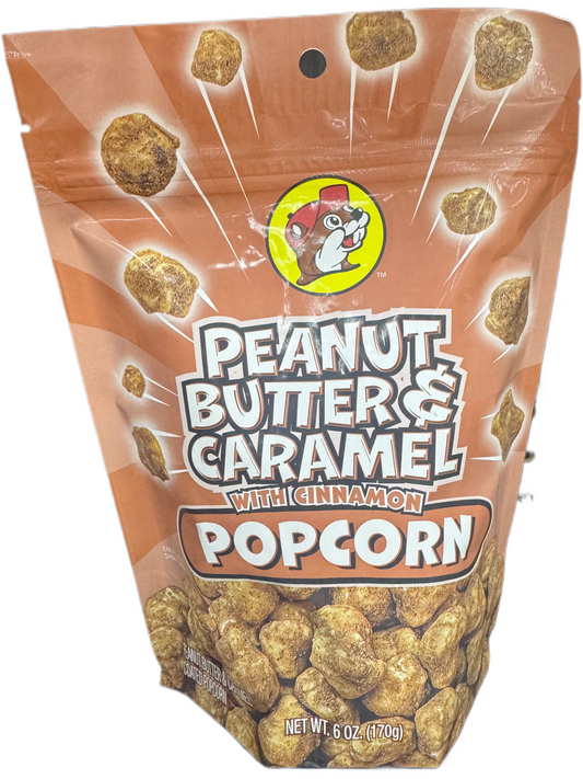 Buc-ee’s Popcorn 3 Pack – Peanut Butter Caramel Variety