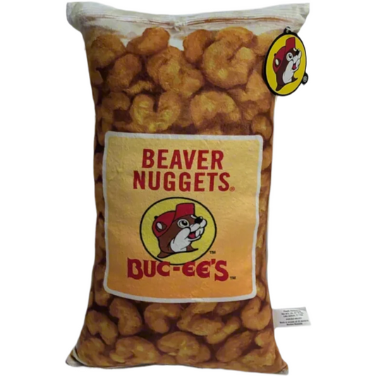 Buc-ee's Beaver Nugget Pillow