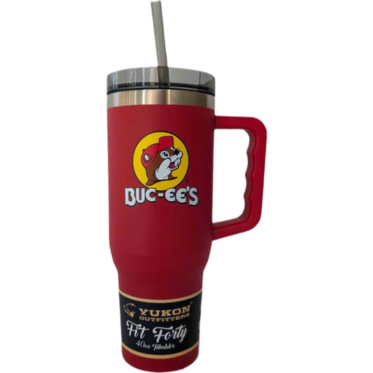 Buc-ee's Classic Red Fit Forty Tumbler