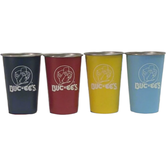 Buc-ee's Color-Change Metal Pint Set