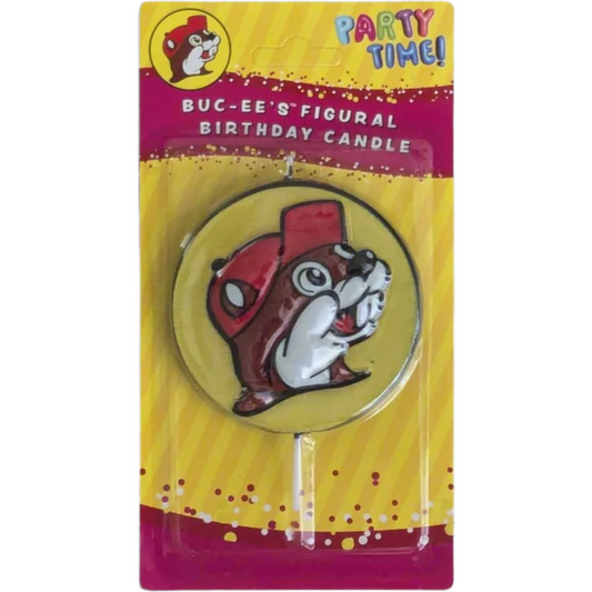 Buc-ee's Party Candle