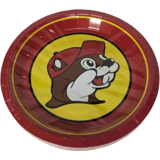 Buc-ee's Party Plates