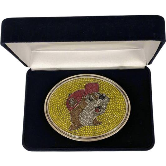 Buc-ee's Rhinestone Belt Buckle