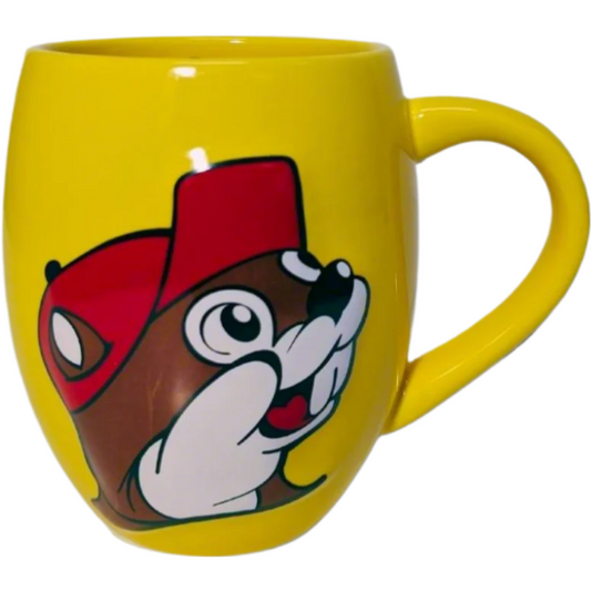 Buc-ee's Yellow Beaver Believer Mug