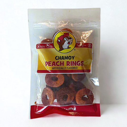 Buc-ee’s Gummi Rings – Original & Chamoy Flavors Candy Snack