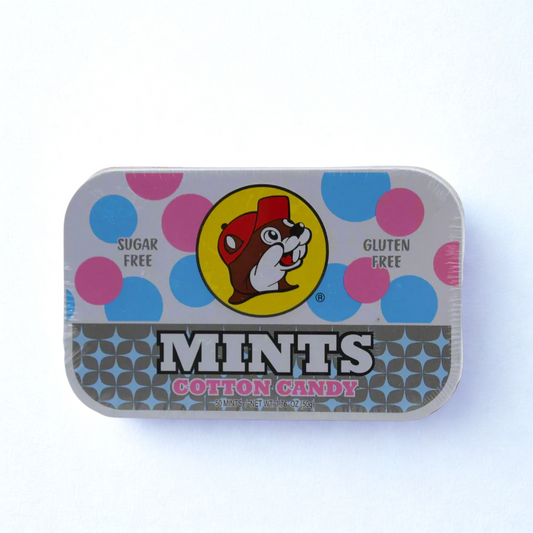 Buc-ee’s Sugar-Free Breath Mints in Travel Tin – Freshen Breath with 6 Bold Flavors