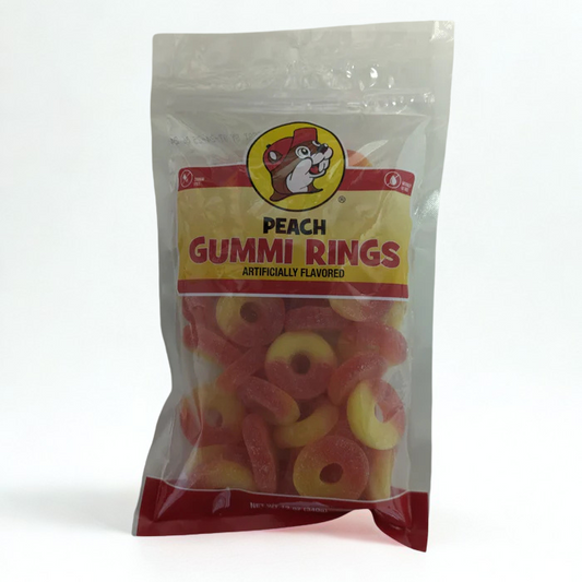 Buc-ee’s Gummi Rings – Original & Chamoy Flavors Candy Snack