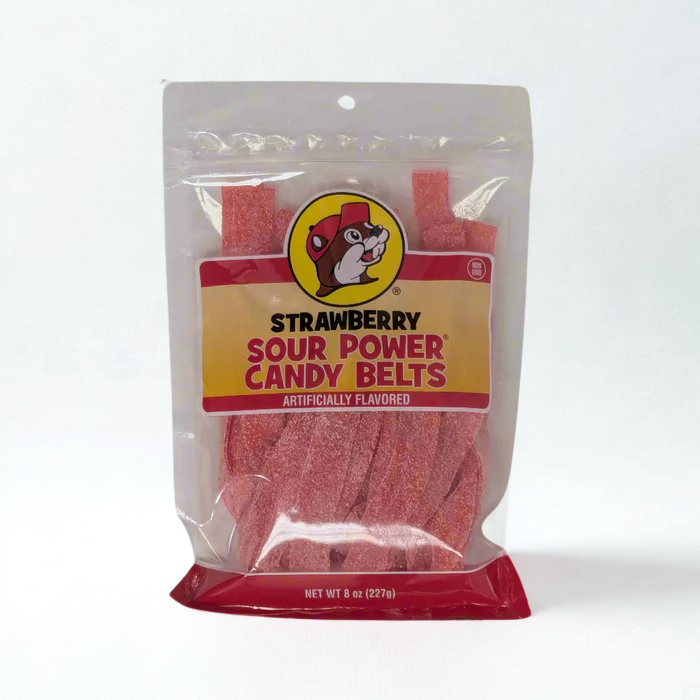 Buc-ee’s Gummy & Sour Candy – 7 Individual Fruity Flavors: Candy Belts, Sour Gummis, & regular gummis