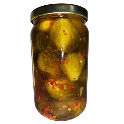Buc-ee’s Spicy Pickled Brussel Sprouts – Gluten-Free Texas Snack – Garlic & Salt Marinated Veggies