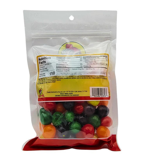 Buc-ee’s Sweet & Sour Hard Candy – Assorted Fruit Flavors, Super Sour 12 oz Snack Bag
