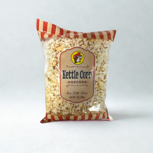 Buc-ee’s Popcorn 3 Flavors – Caramel, Kettle Corn, Triple Mix – Gourmet Snack, Individual Bags