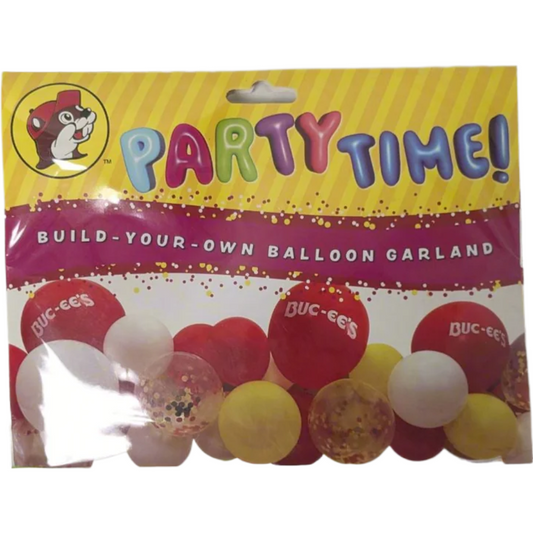 Buc-ee's Party Balloon Garland