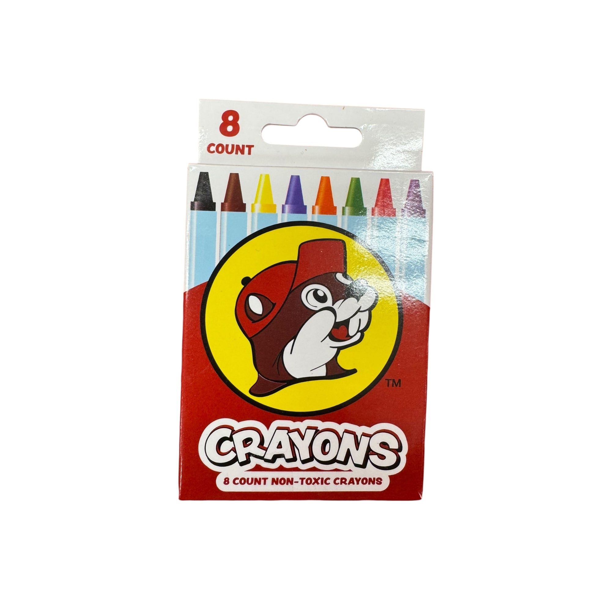 Buc-ee’s 8-count crayons box