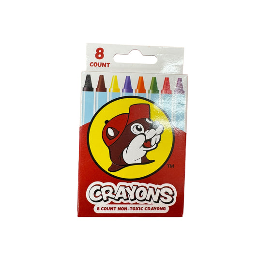 Buc-ee’s 8-count crayons box