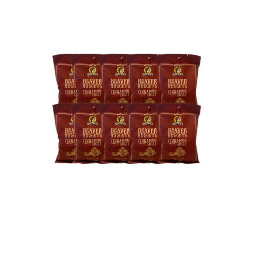 Buc-ee's Beaver Nuggets - Cinnamon Sweet 3oz (10 Pack)