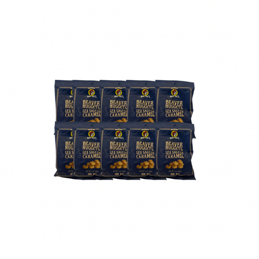 Buc-ee's Beaver Nuggets - Sea Salted Caramel 3oz (10 Pack)