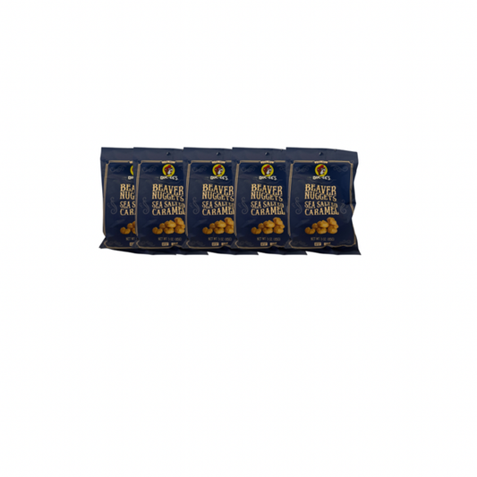 Buc-ee's Beaver Nuggets - Sea Salted Caramel 3oz (5 Pack)