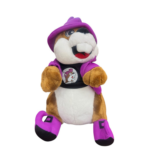 Buc-ee’s Halloween plush beaver stuffed animal wearing a spooky costume, limited edition collectible toy