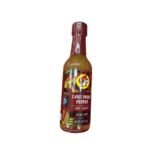 Buc-ee’s hot sauce made with 7-pot primo pepper
