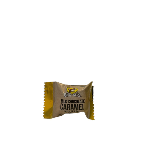Buc-ees milk chocolate caramel sea salt sweet and salty candy treat