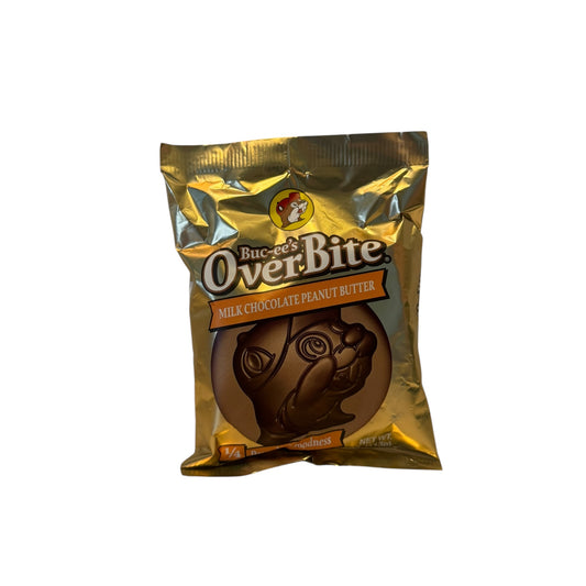 Buc-ees Overbite Milk Chocolate Peanut Butter creamy sweet candy treat