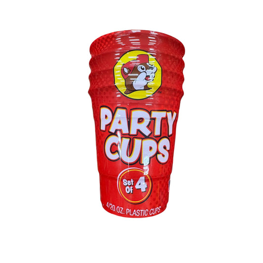 Buc-ee’s 4-pack party cups 20oz