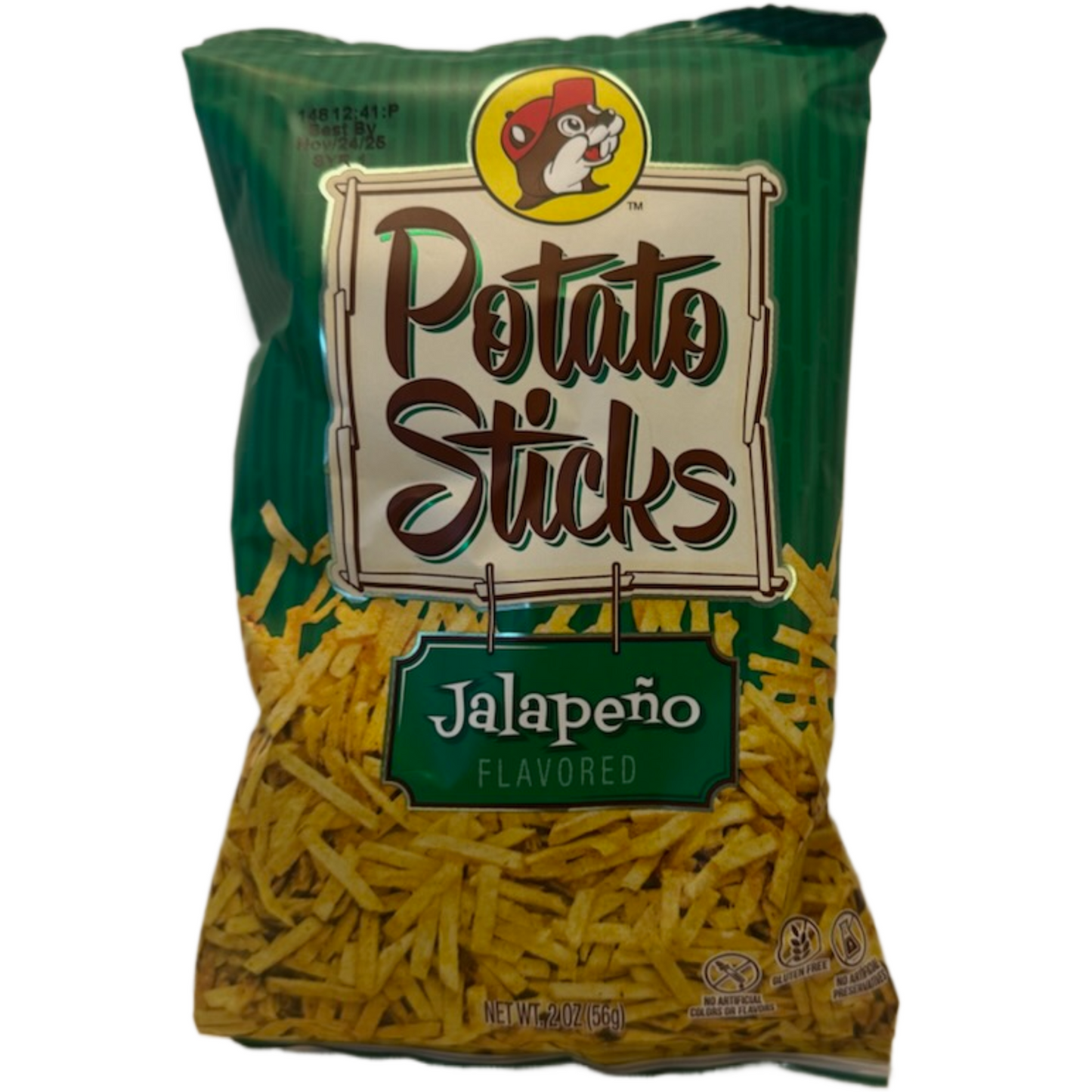 Buc-ee’s Potato Sticks 5-Pack – Original, Cheddar Sour Cream, Dill Pickle, Cajun Boil & Jalapeño Snacks