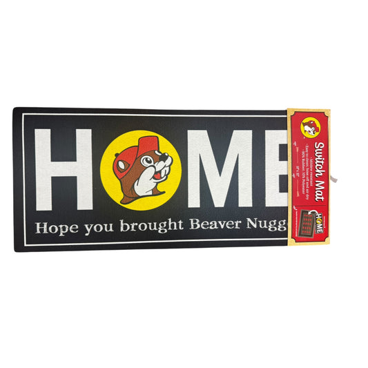 Buc-ee’s Home stretch mat with Buc-ee's Logo