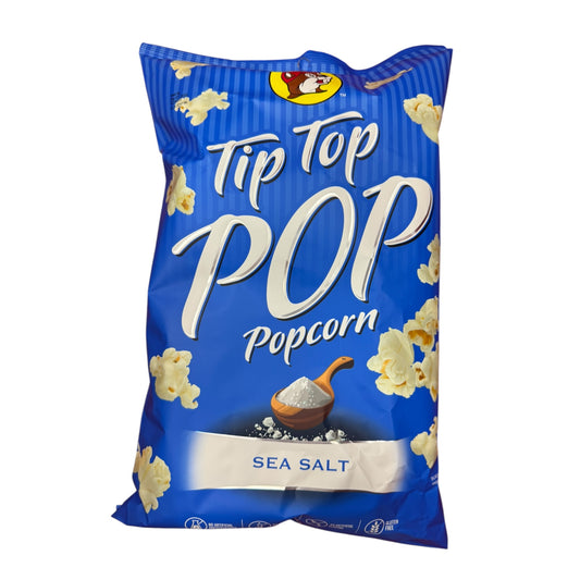 Buc-ee’s Tip Top Sea Salt popcorn 5oz bag