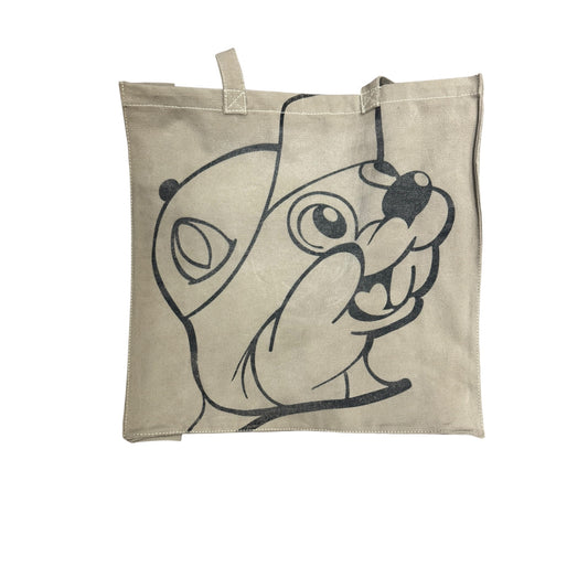 Buc-ee’s tote bag with beaver design