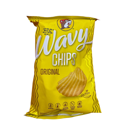 Buc-ee’s original wavy chips bag