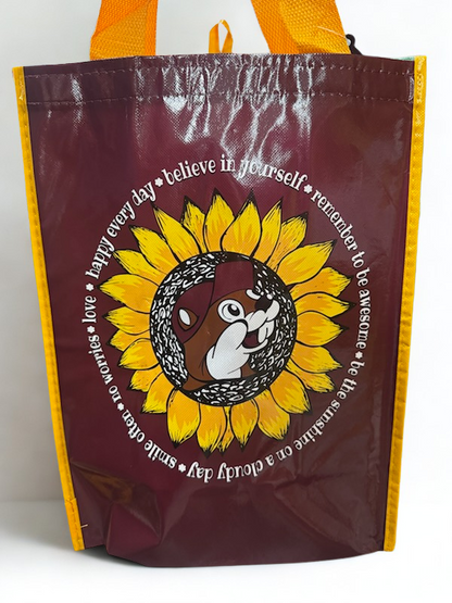 Buc-ee’s ‘You Are My Sunshine’ Fall Tote Bag – reusable grocery and shopping bag with fall-themed design, durable and eco-friendly