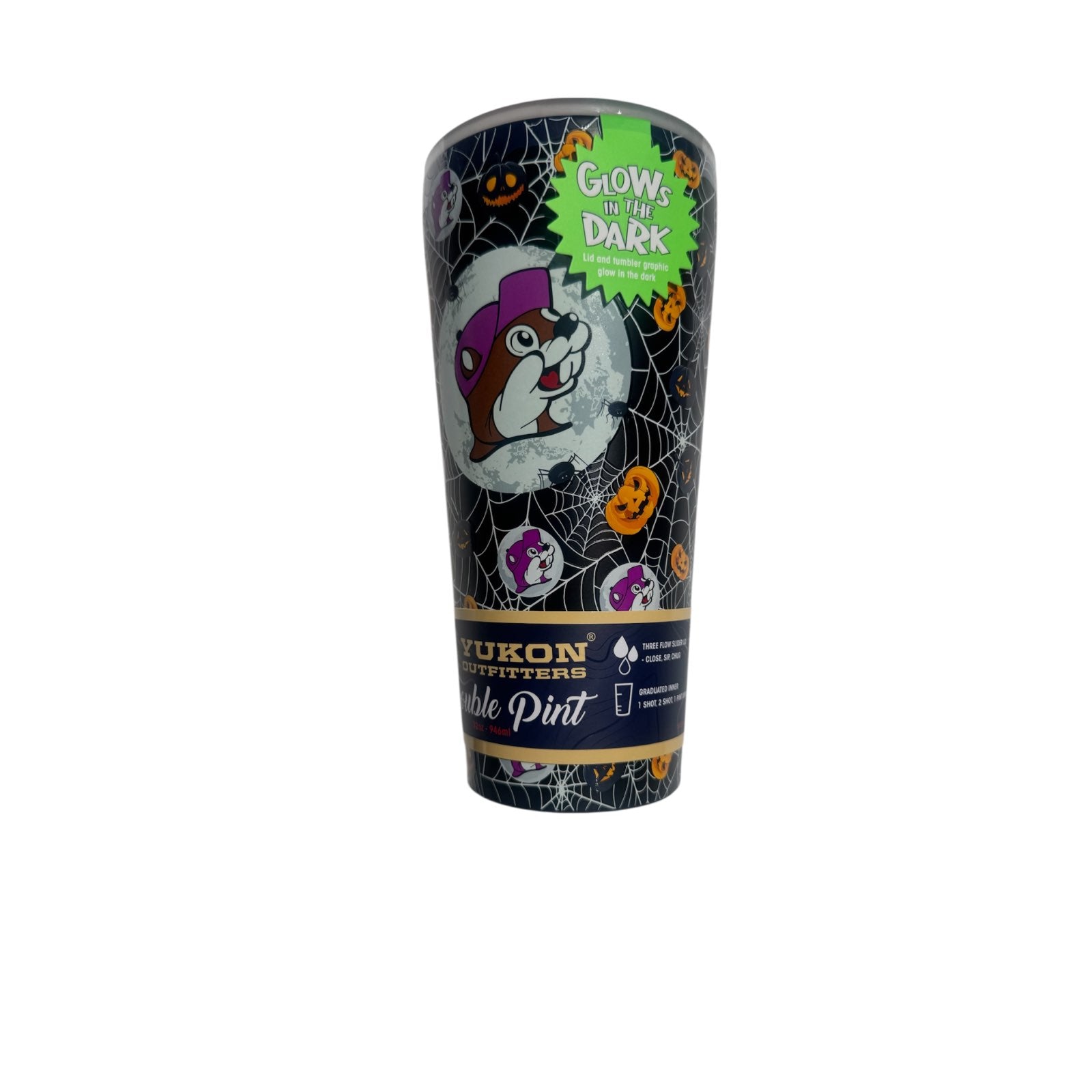 Buc-ee’s 2025 Halloween Tumbler – Limited Edition 32oz Insulated Cup with Spooky Design